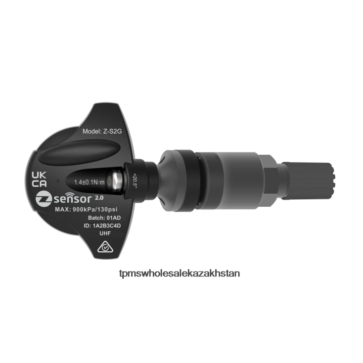 Запасной датчик tpms для chrysler oe — oe p/n 68001698ab, частота 433 МГц - Датчик Давления В Шинах Z460VZ278 металлический стержень клапана - темно-серый